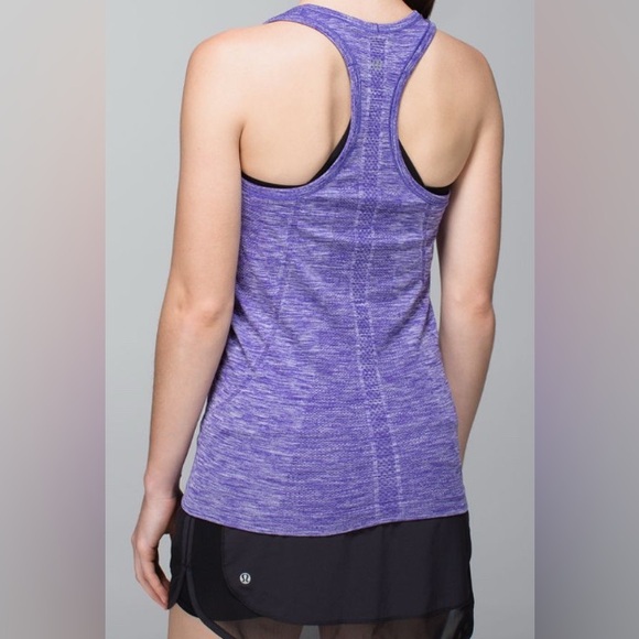 Lululemon Swiftly Tech Racerback Tank Top Sz 6 Heather Purple 
✨EUC Retail $58 - Picture 1 of 8